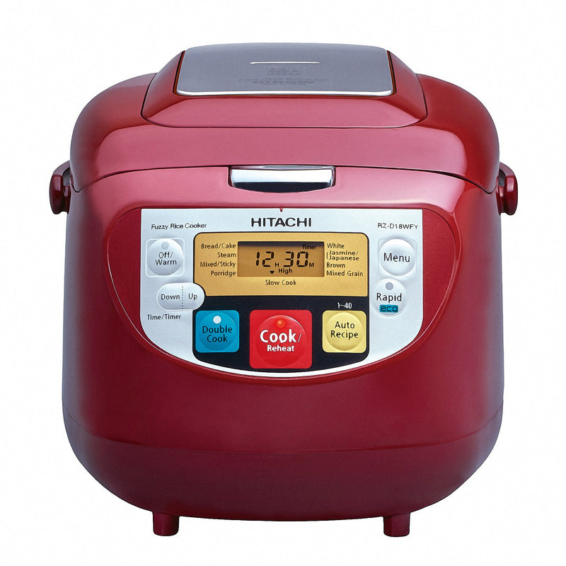 HITACHI DOUBLE RICE COOKER RZ-D18WFY (RED)