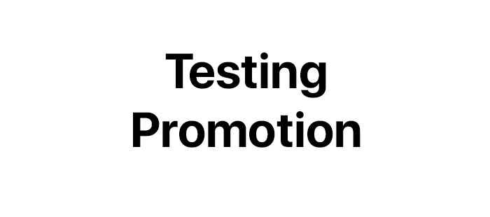 Lumos Testing Promotion